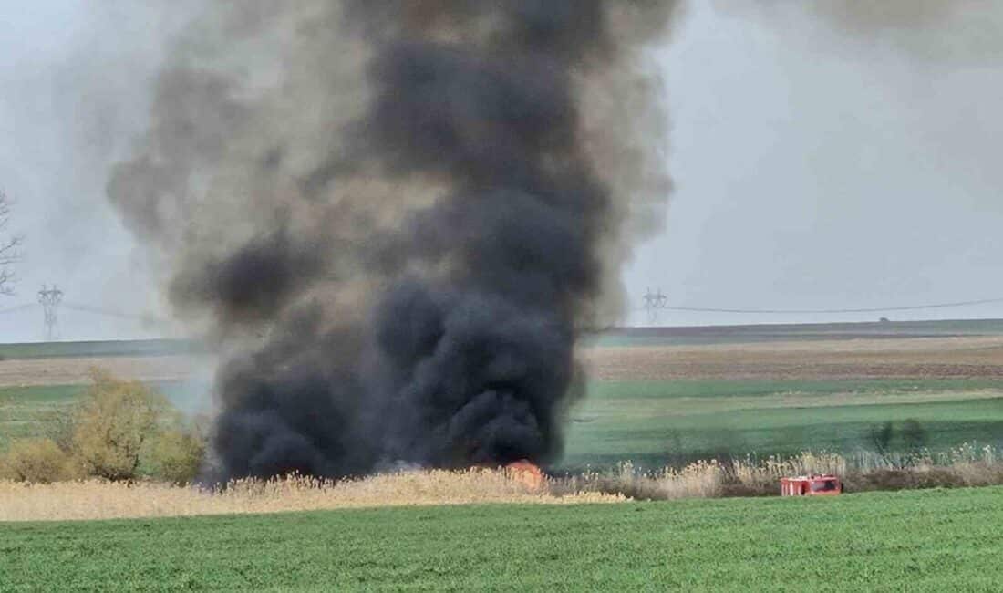 Muratlı’da Sazlık Alanında Meydana Gelen Yangın, Paniğe Neden Oldu Tekirdağ’ın Muratlı ilçesinde, Kırkkepenekli Mahallesi’ndeki sazlık alanda çıkan yangın paniğe
