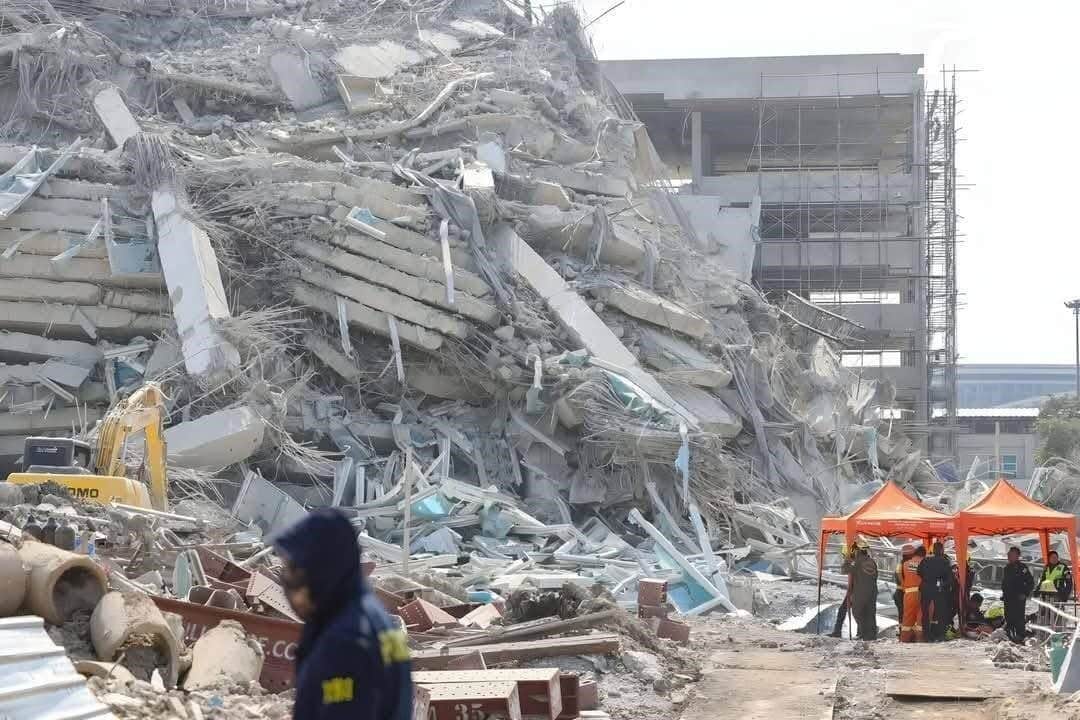 Cuma günü Myanmar'da meydana gelen depremlerin ardından Tayland'da can kaybı