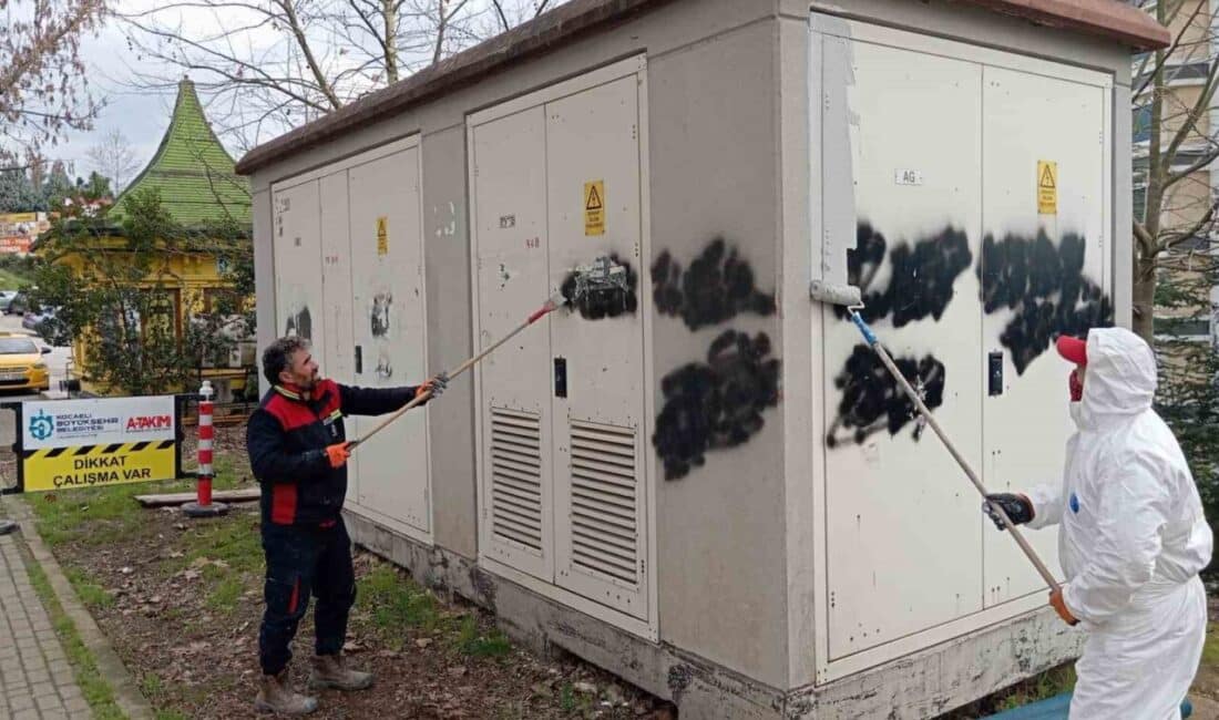 Kocaeli’de Elektrik Trafoları Yenilendi, Şehrin Estetik Görünümüne Katkı Sağlandı Kocaeli Büyükşehir Belediyesi, şehrin estetik görünümünü artırmak için elektrik trafolarını