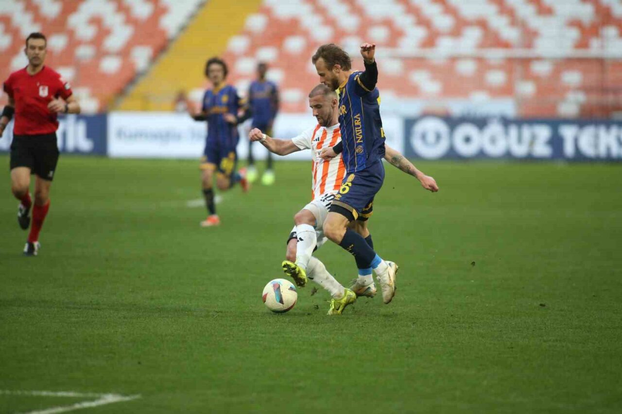 Adanaspor, Trendyol 1. Lig 27. haftasında Ankaragücü'nü 2-0 yenerek önemli