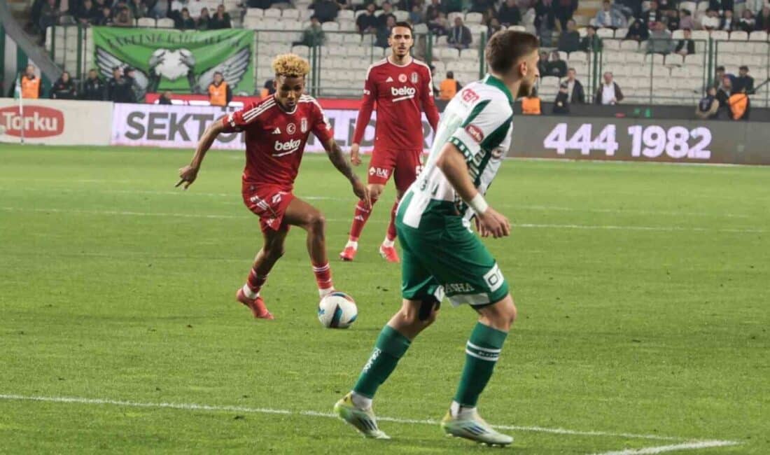 Konyaspor, Trendyol Süper Lig'in 28. haftasında Beşiktaş'ı 1-0 yenerek önemli