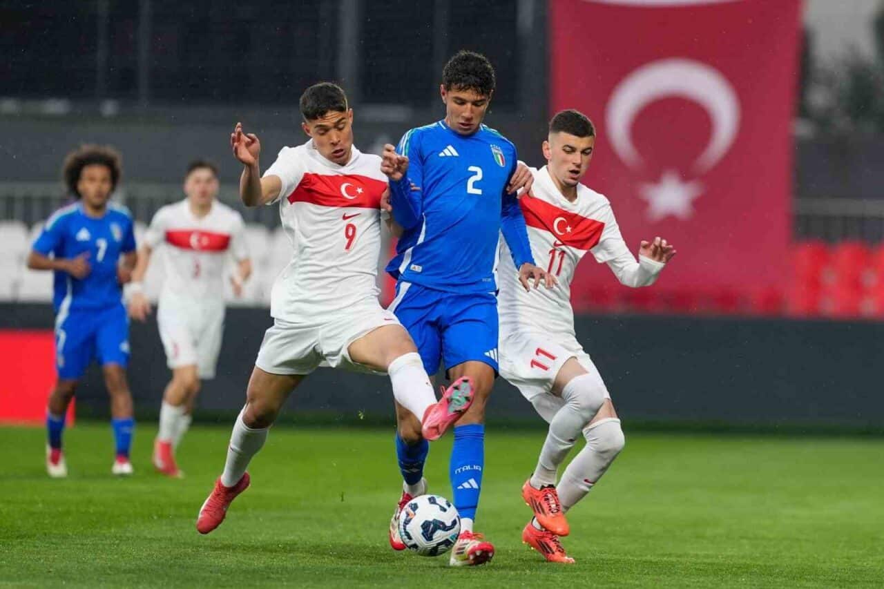 U20 Milli Takımı, İstanbul'daki U20 Elit Lig mücadelesinde İtalya'ya 3-0