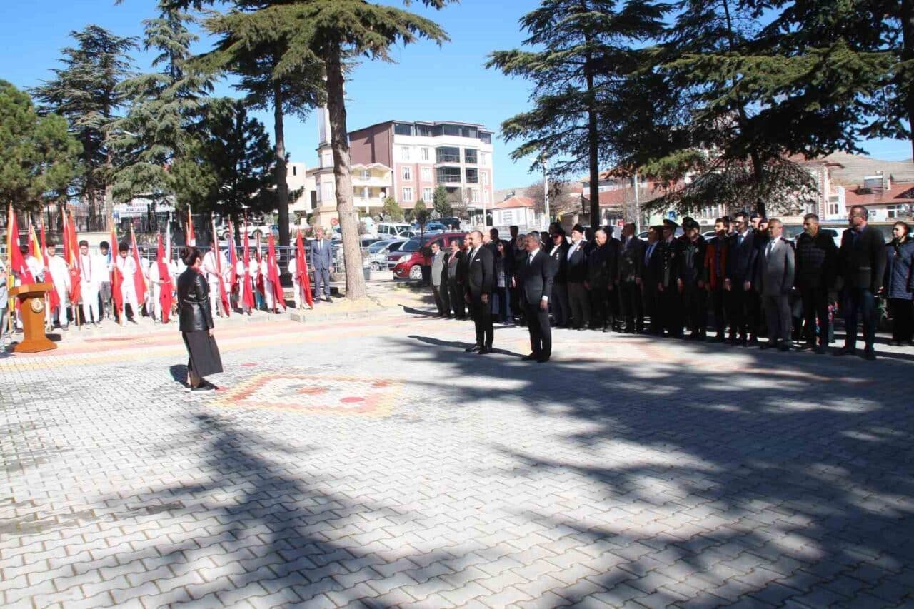 Konya'nın Yunak ilçesinde 18 Mart Şehitleri Anma Günü ve Çanakkale