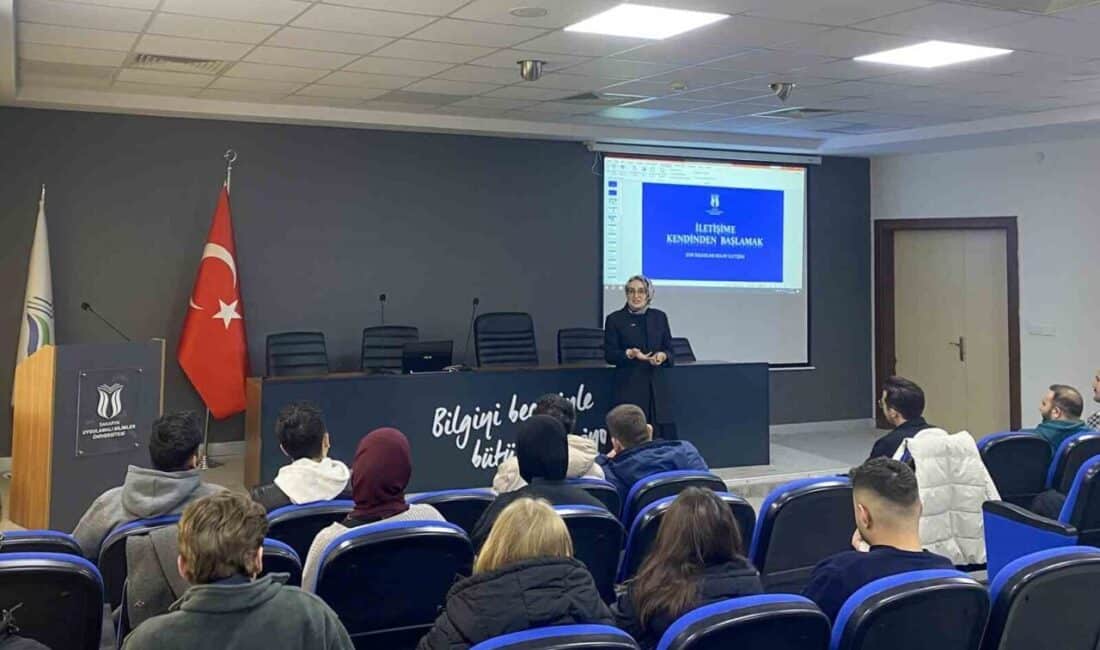 Zor İnsanlarla Başarılı İletişim Yolları Üzerine Seminer Düzenlendi Sakarya Uygulamalı Bilimler Üniversitesi, Sağlık Kültür ve Spor Daire Başkanlığı'nın