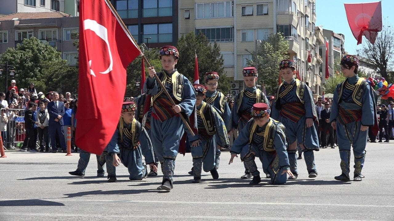 Kırklareli, 23 Nisan Ulusal Egemenlik ve Çocuk Bayramı’nı coşkuyla kutladı.