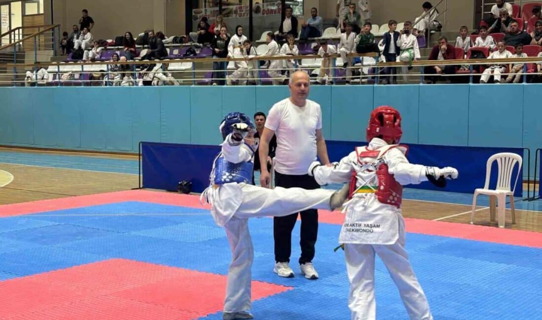 23 Nisan Ulusal Egemenlik ve Çocuk Bayramı’nda Taekwondo Müsabakaları Tınaztepe Spor Salonu’nda Tamamlandı 23 Nisan Ulusal Egemenlik ve Çocuk Bayramı dolayısıyla Tınaztepe Spor
