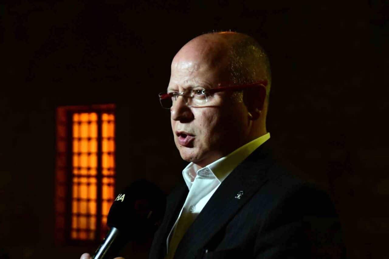 AK Parti Bursa İl Başkanı Davut Gürkan, Yenişehir-Bursa yolu üzerindeki