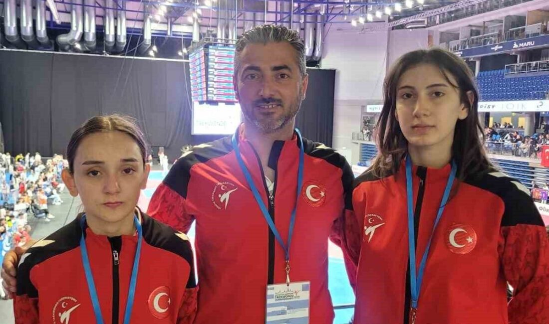 Düzceli Taekwondo Sporcuları Avrupa Şampiyonasında Ülkemizi Temsil Edecek Düzceli taekwondo sporcuları Damla Nur Yılmaz ve Öykü Yaman, 13