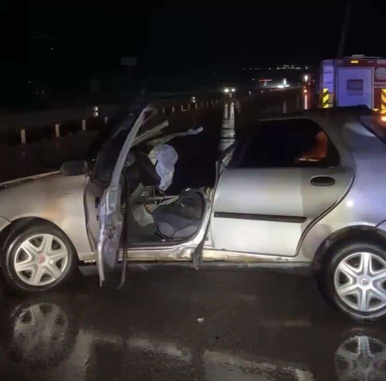 Kırklareli'nin Babaeski ilçesinde otomobilin kamyona çarpması sonucu Erol A. yaralandı.