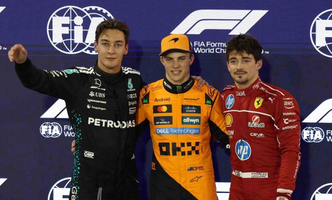 Formula 1 Bahreyn Grand Prix'sinde, McLaren'in Avustralyalı sürücüsü Oscar Piastri,