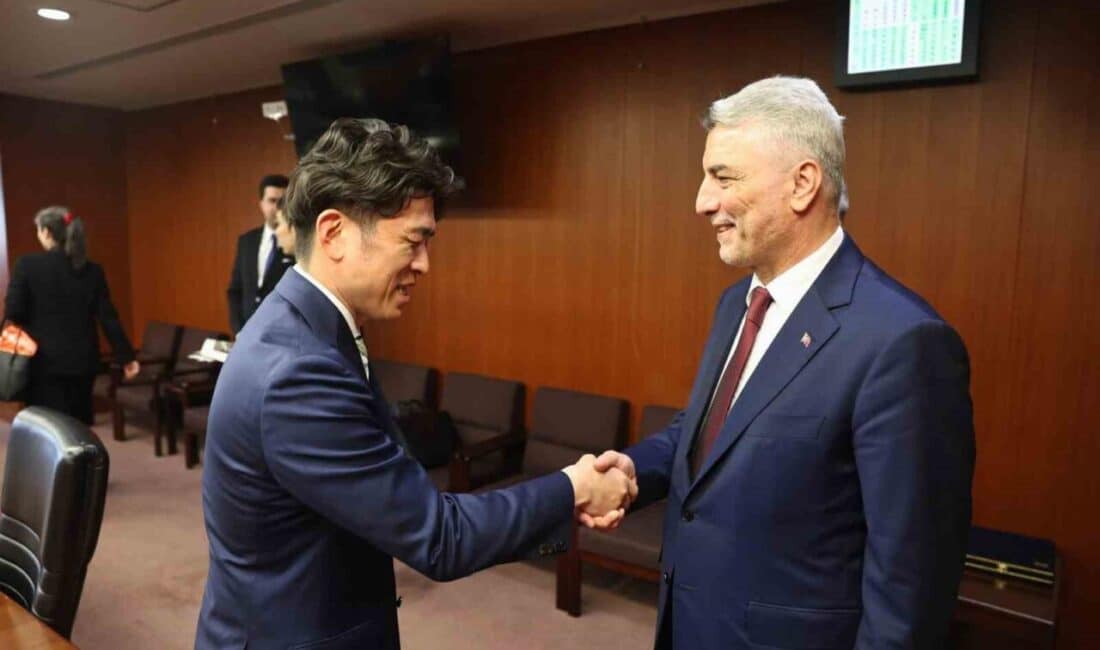 Ticaret Bakanı Bolat, Japonya’daki İş Birliği Görüşmelerinde Altyapı Projelerini Ele Aldı Ticaret Bakanı Ömer Bolat, Japonya'da Nakano Hiromasa ile bir araya