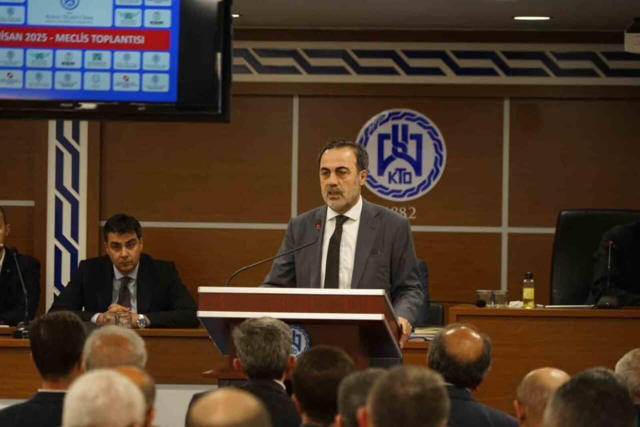 Konya Ticaret Odası Başkanı Selçuk Öztürk, Marmara Sanayi Bölgesi'nin Orta