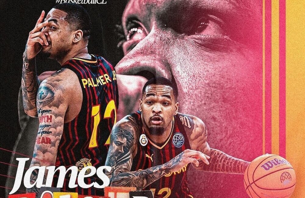 Galatasaray’ın James Palmer Jr. Basketbol Şampiyonlar Ligi’nde Haftanın Oyuncusu Seçildi Basketbol Şampiyonlar Ligi'nde Galatasaraylı oyuncu James Palmer Jr., çeyrek finaldeki