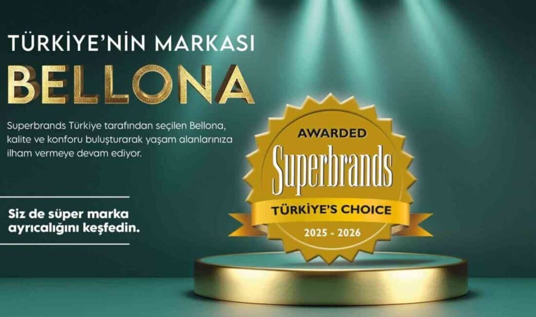 Bellona, Superbrands Türkiye 2025 Listesi’nde Yer Alarak Süper Marka Statüsüne Ulaşmayı Başardı Bellona, estetik ve fonksiyonelliği birleştirerek başarılı tasarımlar sunan bir marka
