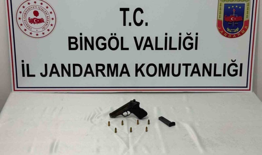 Bingöl Solhan’da jandarma operasyonunda ruhsatsız tabanca ve mermiler bulundu Bingöl'ün Solhan ilçesinde jandarma, devriye sırasında şüpheli bir araçta ruhsatsız