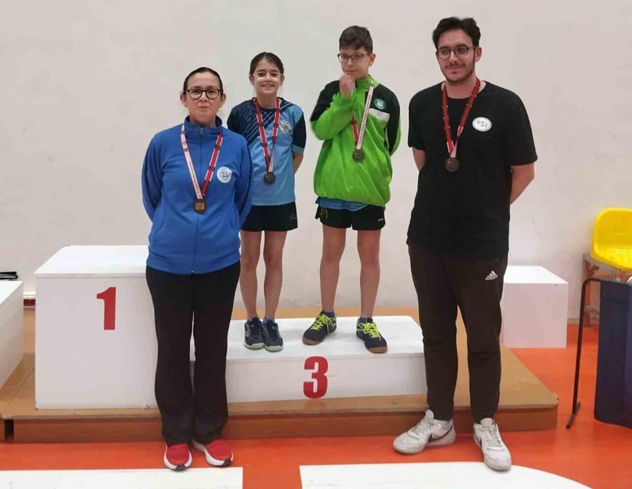 Muğla Büyükşehir Belediyesi'nden masa tenisi sporcusu Aybige Feride Üstündağ, Çorum'daki