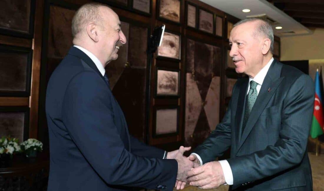 Cumhurbaşkanı Erdoğan, 4. Antalya Diplomasi Forumu çerçevesinde Azerbaycan Cumhurbaşkanı Aliyev ile görüştü. Cumhurbaşkanı Recep Tayyip Erdoğan, 4. Antalya Diplomasi Forumu çerçevesinde Azerbaycan