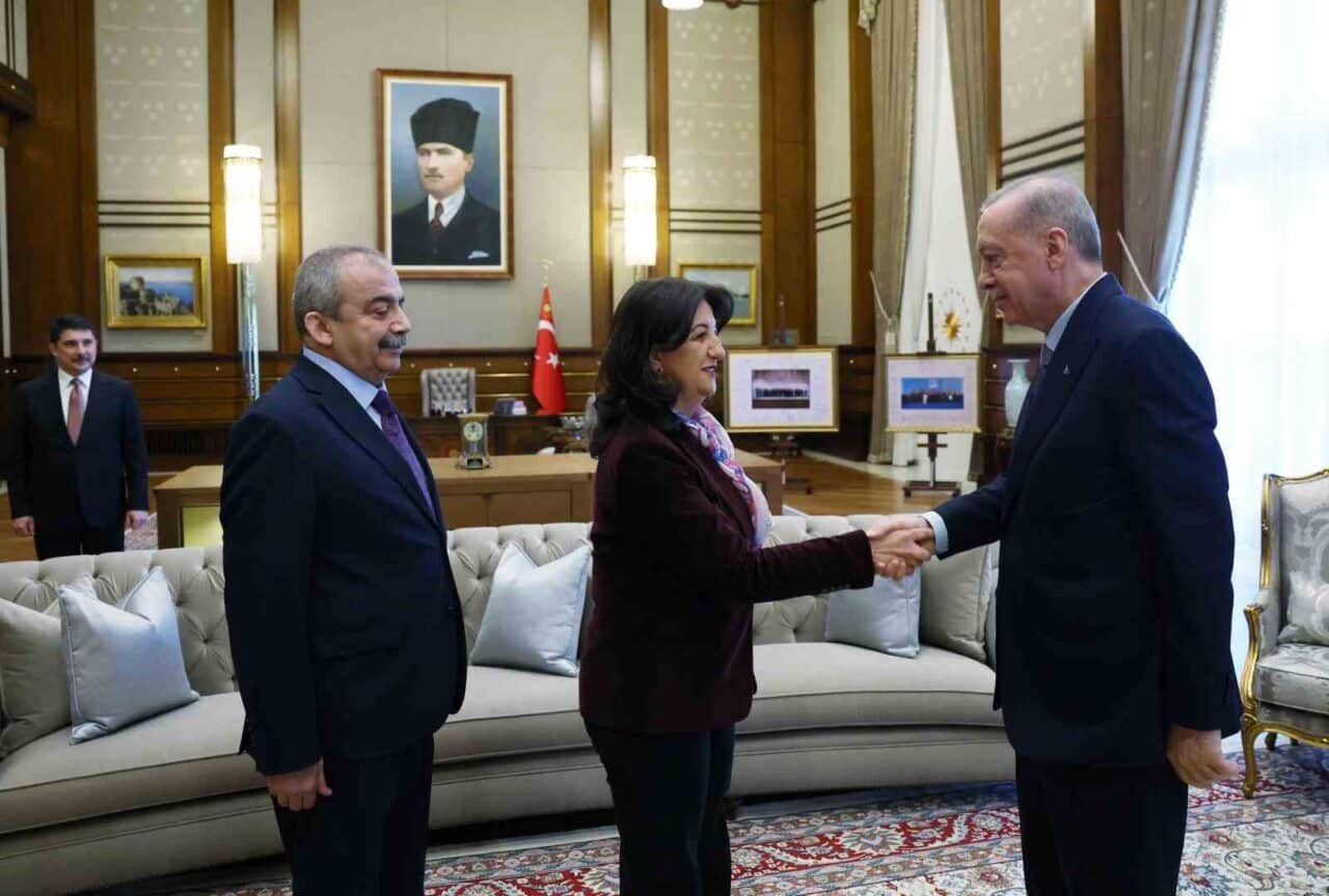 Cumhurbaşkanı Recep Tayyip Erdoğan, DEM Parti'den Van Milletvekili Pervin Buldan