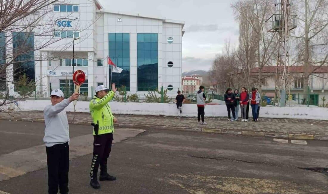 Ardahan’da İlkokul Öğrencilerine Trafik Güvenliği Eğitimi Verildi Ardahan'daki Halitpaşa İlk ve Ortaokulunda, Trafik Tescil ve Denetleme Şube
