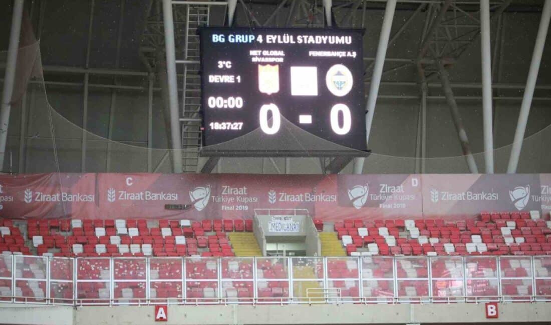 Sivasspor ile Fenerbahçe karşılaşmasında misafir tribün cezası yüzünden boş kalıyor. Sivasspor ile Fenerbahçe arasında oynanan Trendyol Süper Lig maçında, misafir