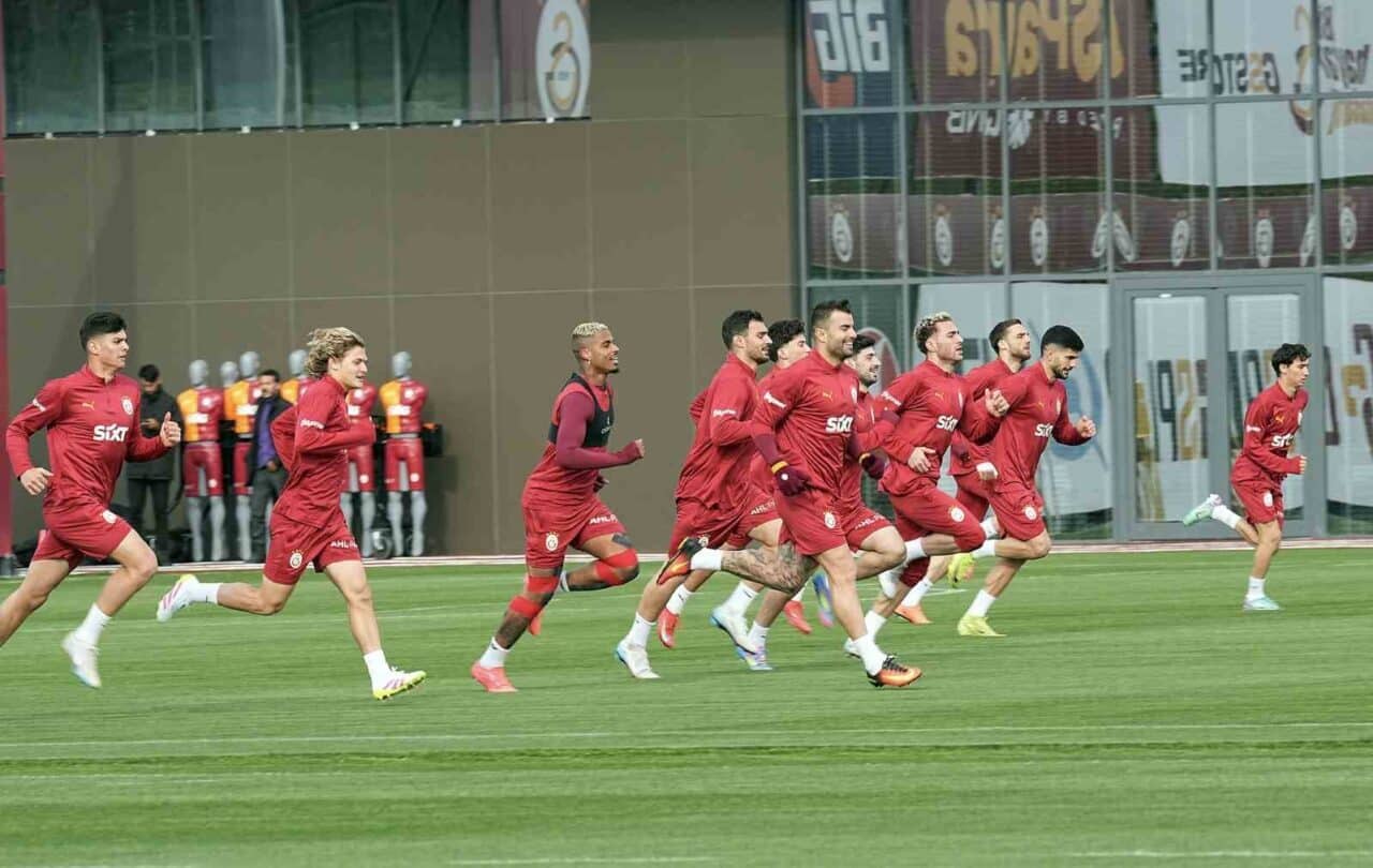 Galatasaray, Trendyol Süper Lig’in 31. haftasındaki Samsunspor maçı için hazırlıklarına
