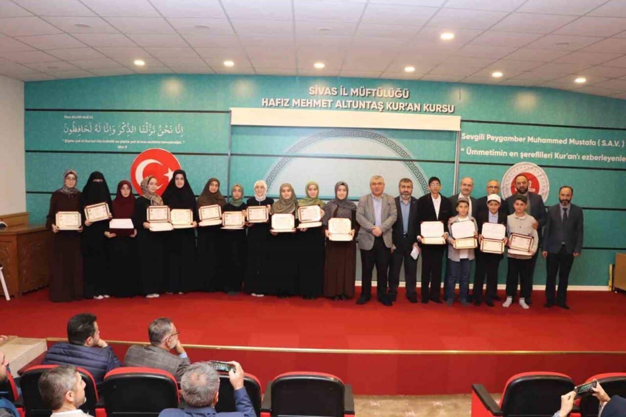 Diyanet İşleri Başkanlığı'nın düzenlediği 2025 Yılı Birinci Dönem Hafızlık Tespit