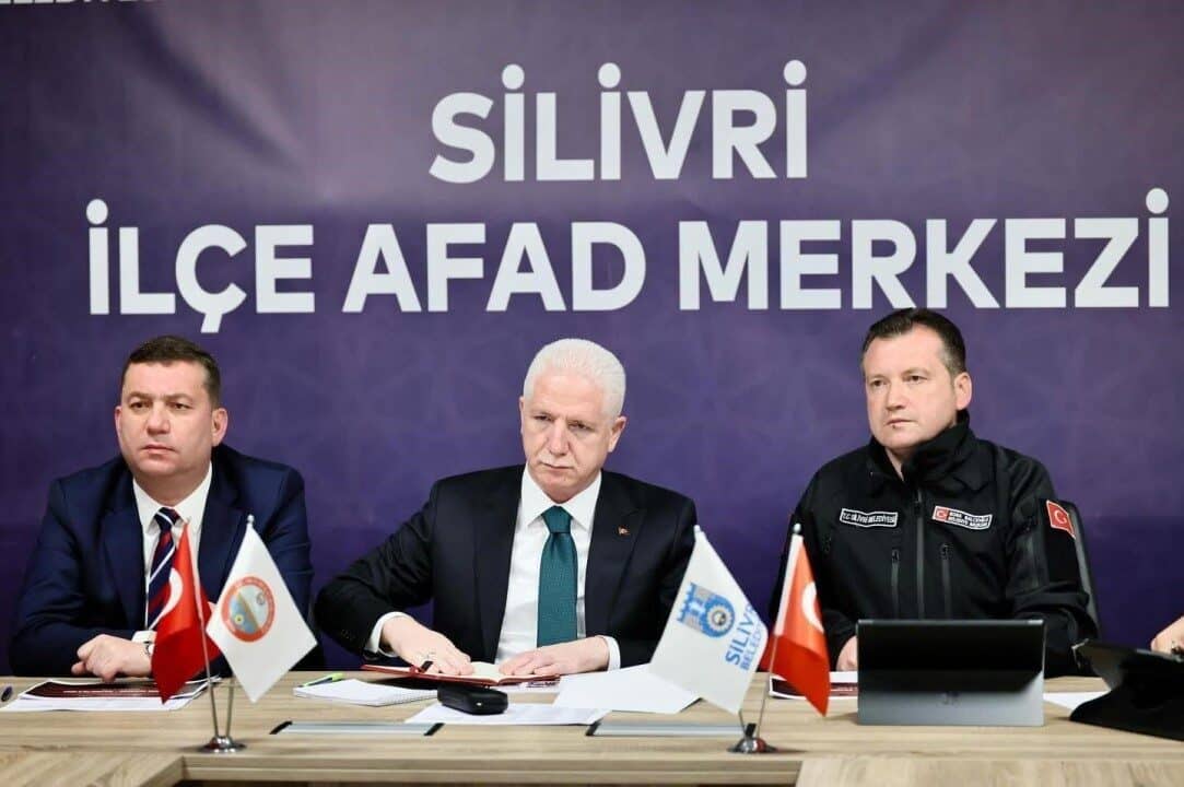 Silivri Belediye Başkanı Bora Balcıoğlu ve Kaymakam Tolga Toğan, İstanbul