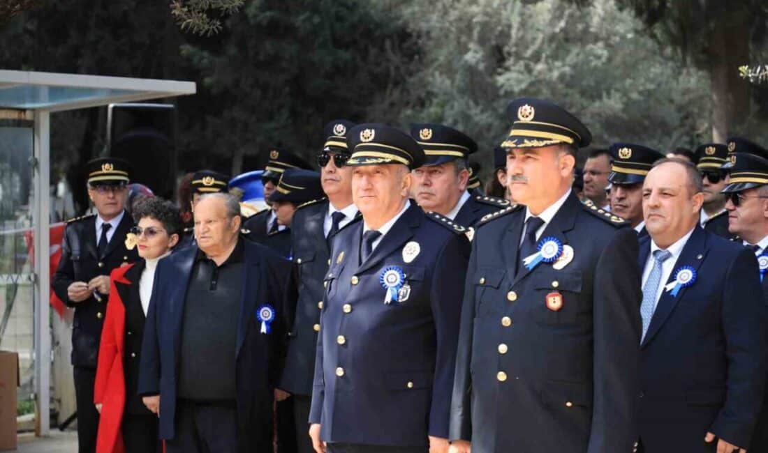 İzmir’de Polis Haftası Kutlamalarında Şehitler İçin Anma Töreni Düzenlendi İzmir'de, Türk Polis Teşkilatı’nın 180. yılı ve Polis Haftası dolayısıyla