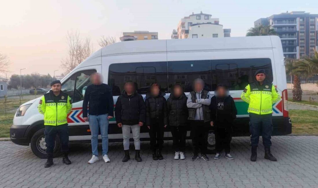 Aydın'ın Germencik ilçesinde jandarma, yol kontrolü sırasında Türkiye'de kalış süresi