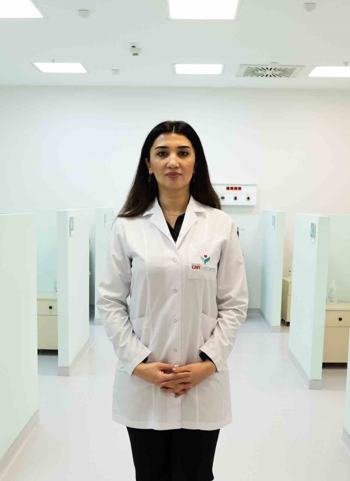 Can Hastanesi Medikal Onkoloji Uzmanı Doç. Dr. Elvina Almuradova, yeni