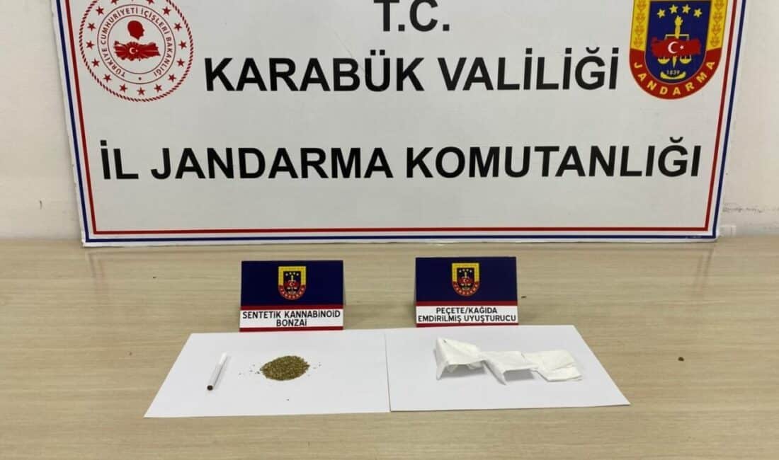 Karabük’te uyuşturucu baskınında bir kişi tutuklandı. Karabük'te yapılan uyuşturucu operasyonunda bir kişi yakalandı. İl Jandarma Komutanlığı