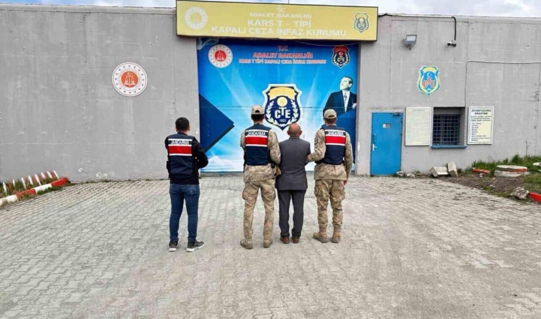 Kars’ta Hapis Cezası Bulunan Şahıs Jandarma Tarafından Yakalandı Kars'ta, "Kasten Yaralama" suçundan 3 yıl 1 ay 15 gün