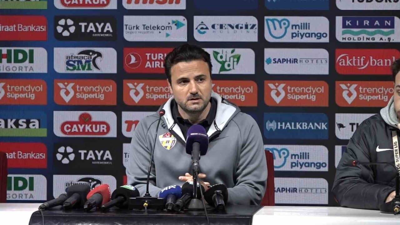 Eyüpspor Sorumlusu Kerem Yavaş, Çaykur Rizespor karşısında 1-0 kaybettikleri maç