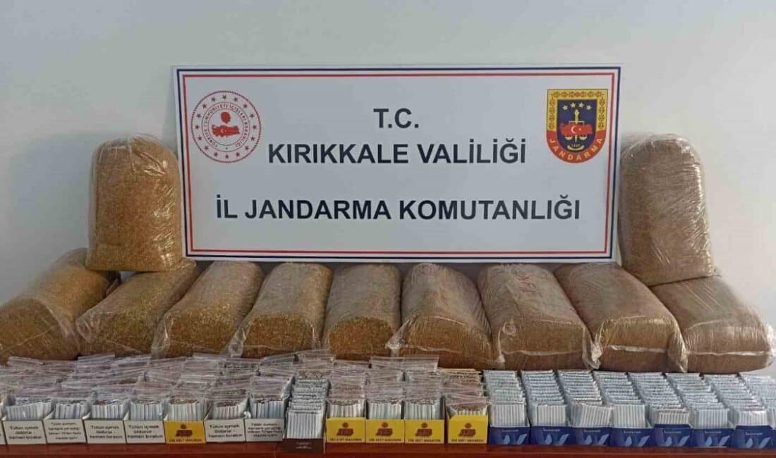 Kırıkkale’de faturasız tütün ürünleri satan iş yerine jandarma baskını! Kırıkkale'de jandarma, Gürler Mahallesi'ndeki bir iş yerinde faturasız kaçak tütün