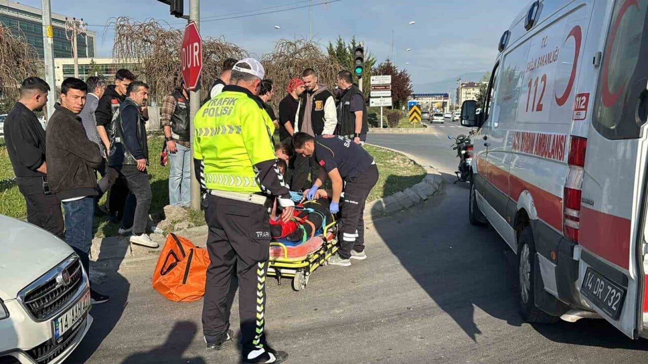 Bolu'da D-100 karayolunda kırmızı ışık ihlali yapan Gülhayat K.'nın kullandığı