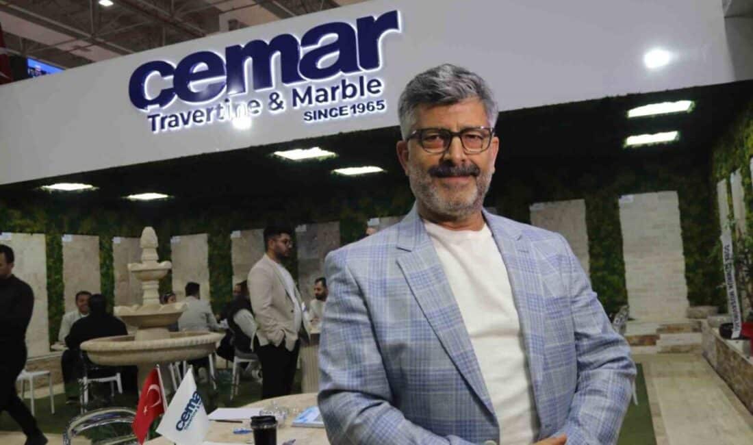 Cemar Mermer ve Traverten, 30’uncu Marble İzmir Fuarı'nda uluslararası ilişkilerini