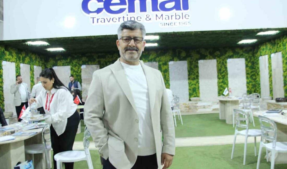Cemar Mermer ve Traverten, 30. Marble İzmir Fuarı'nda yerli ve