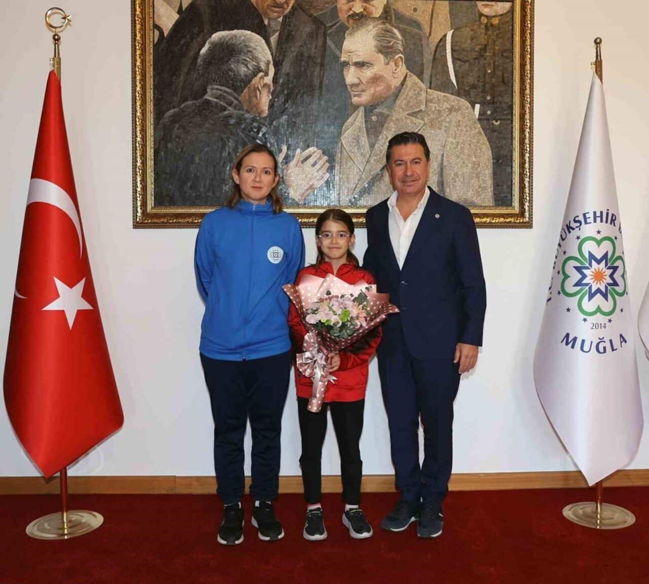 Muğla Büyükşehir Belediyesi Masa Tenisi sporcusu Aybige Feride Üstündağ, Kayseri'deki