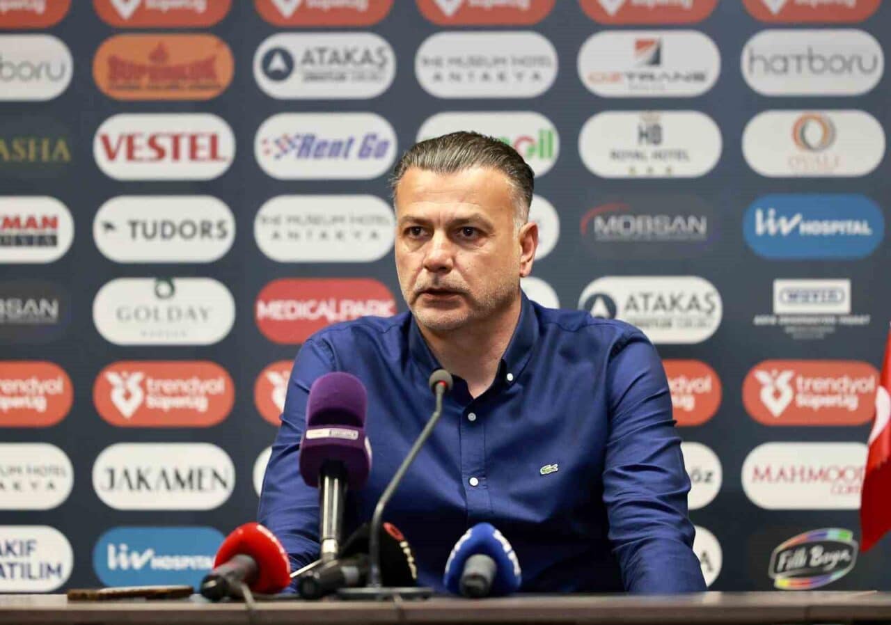 Atakaş Hatayspor Teknik Direktörü Murat Şahin, Konyaspor'a 3-2 yenildikleri maçta