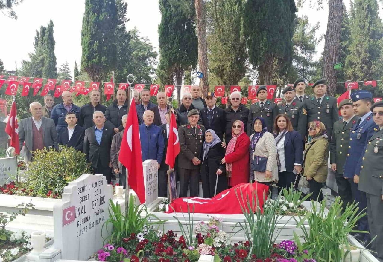 Samsun'da Şehit Astsubay İlhan Hamlı ve diğer üç astsubay, şehadetlerinin