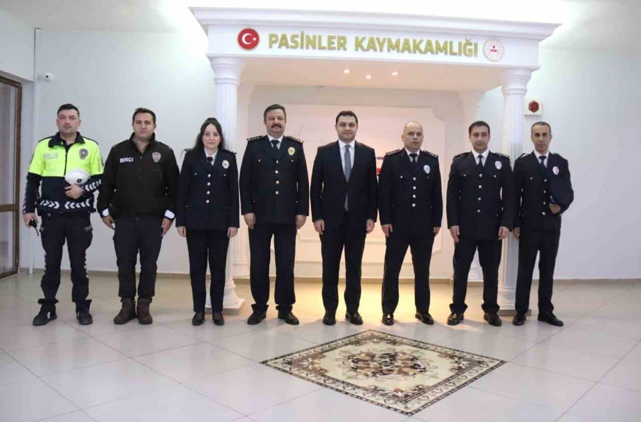 Pasinler İlçe Emniyet Müdürü Mehmet Doğan, Polis Haftası'nın 180. yıl