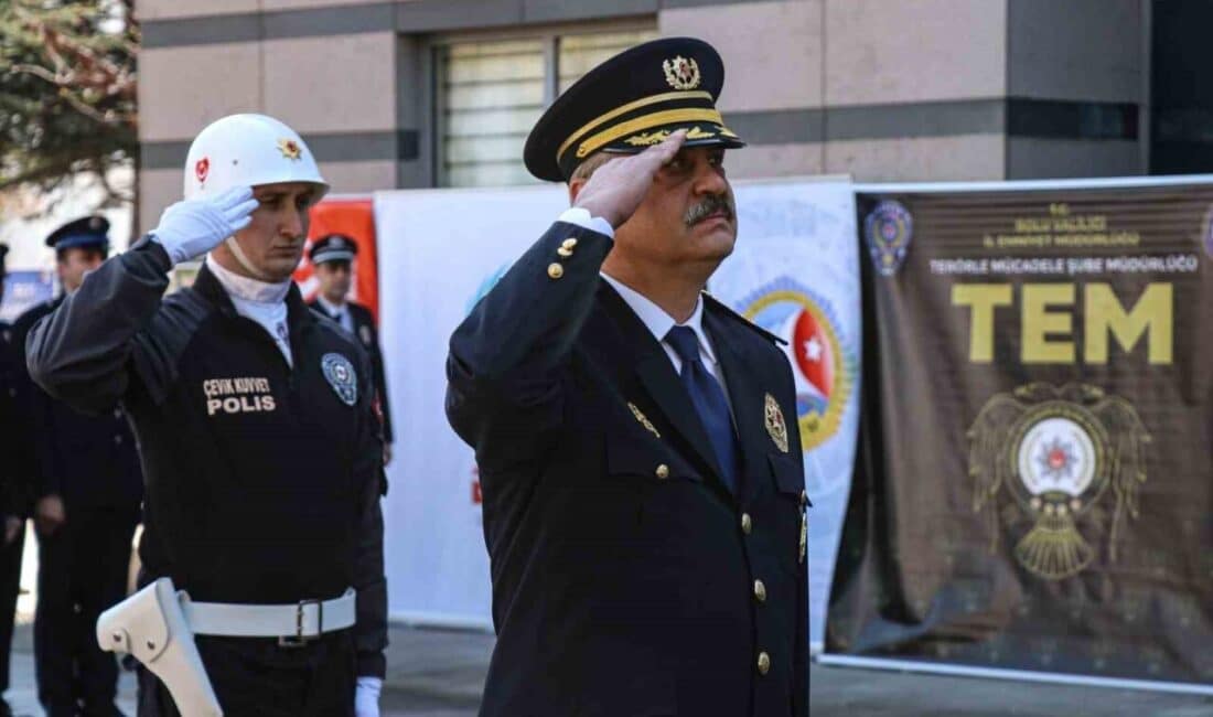 Bolu’da Polis Teşkilatı’nın 180. Yılı Coşkuyla Kutlandı Bolu'da Türk Polis Teşkilatı'nın 180. yılı, İl Emniyet Müdürlüğü bahçesinde