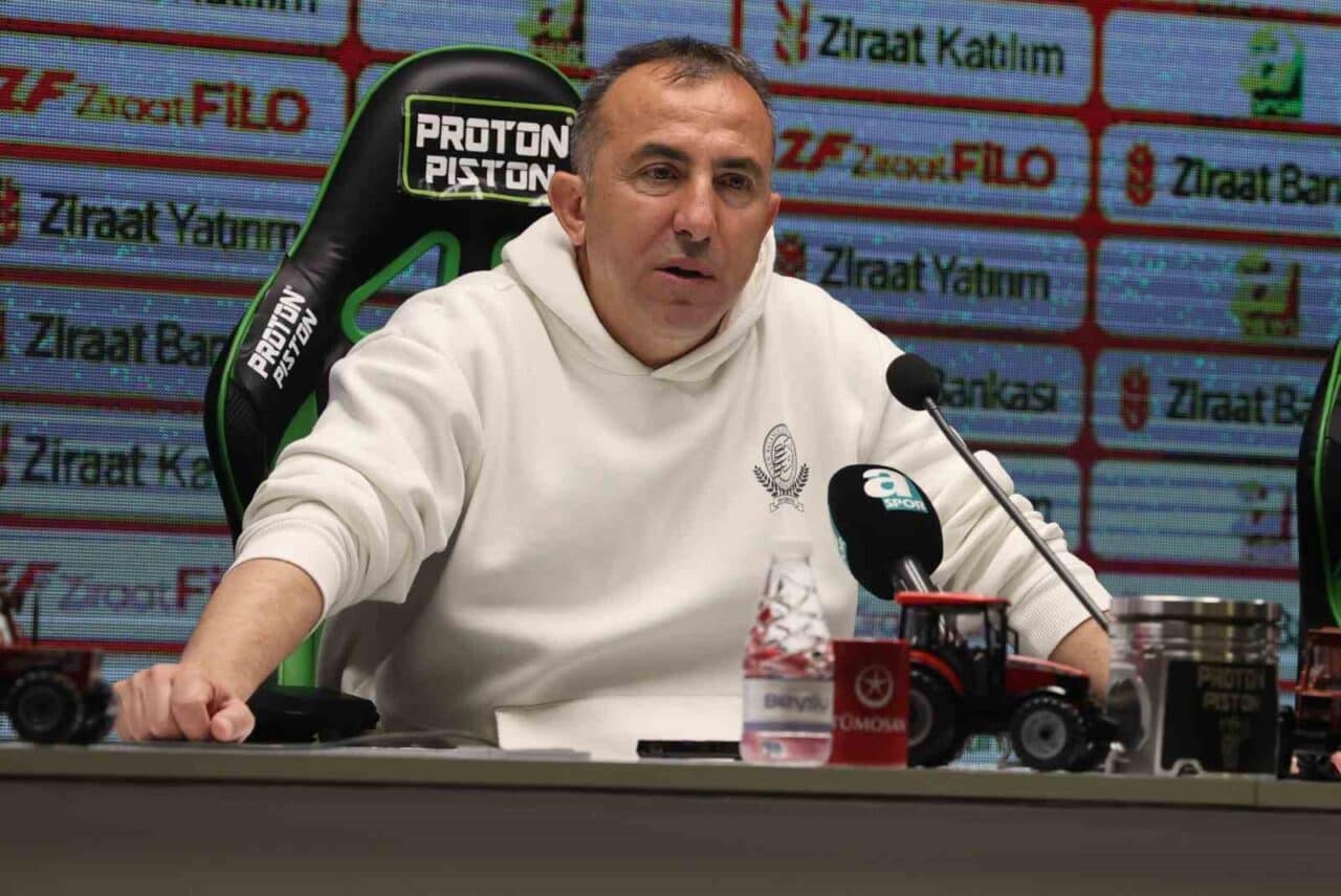 Konyaspor Teknik Direktörü Recep Uçar, Galatasaray'a 5-1 yenildikleri Ziraat Türkiye