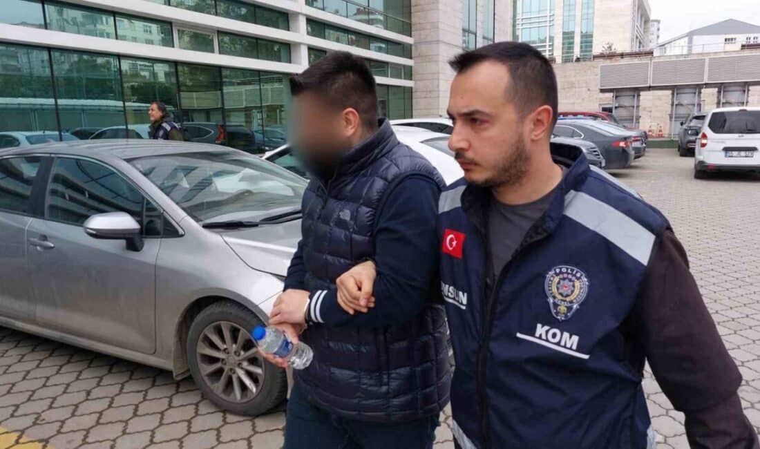 Samsun'da tefecilikle suçlanan C.K. (67) tutuklanırken, A.K. (34) adli kontrolle