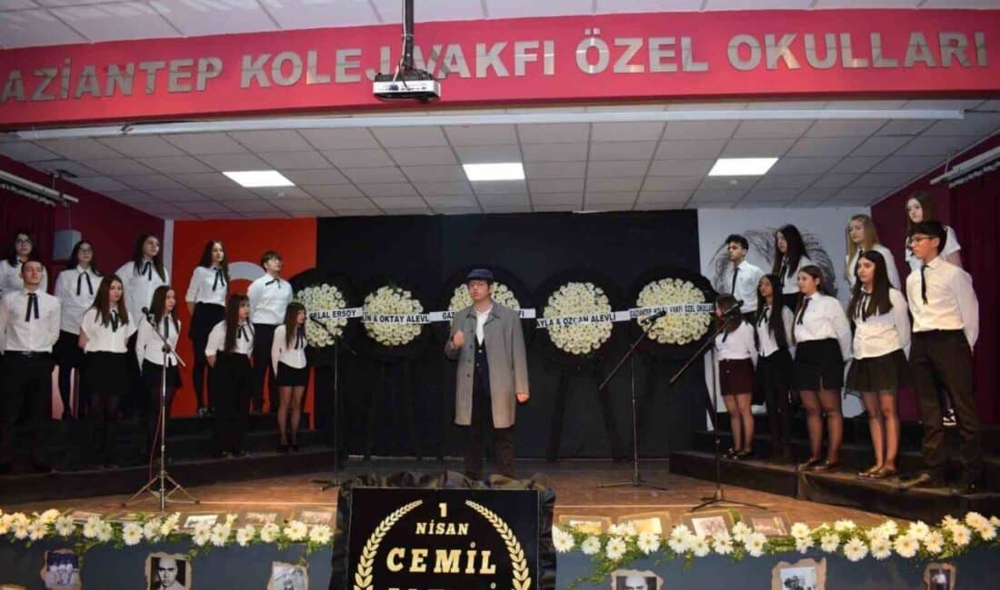 Cemil Alevli, Gaziantep Kolej Vakfı'nın kurucusu olarak, vefatının 53. yılı