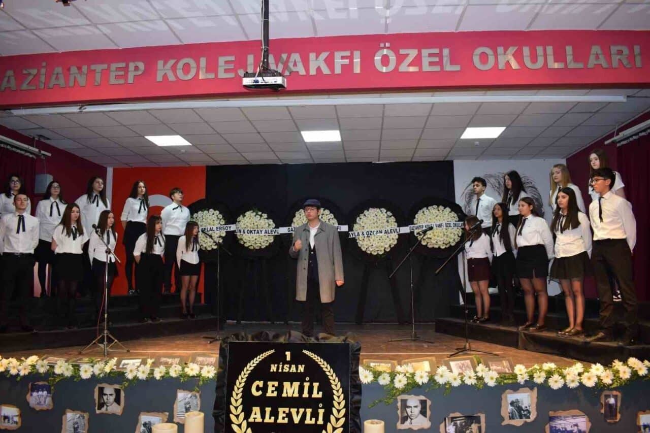Cemil Alevli, Gaziantep Kolej Vakfı'nın kurucusu olarak, vefatının 53. yılı