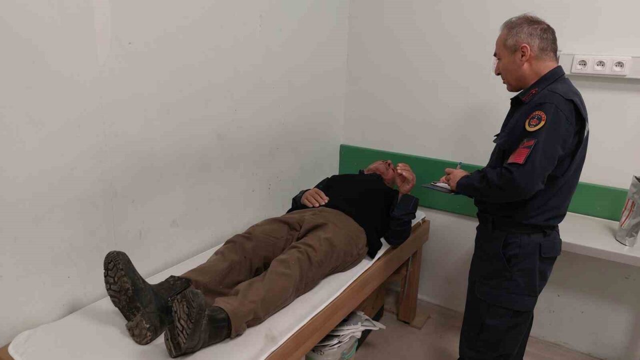 Samsun’un İlkadım ilçesinde Cevdet S. (73), sokak köpeği tarafından kovalanınca
