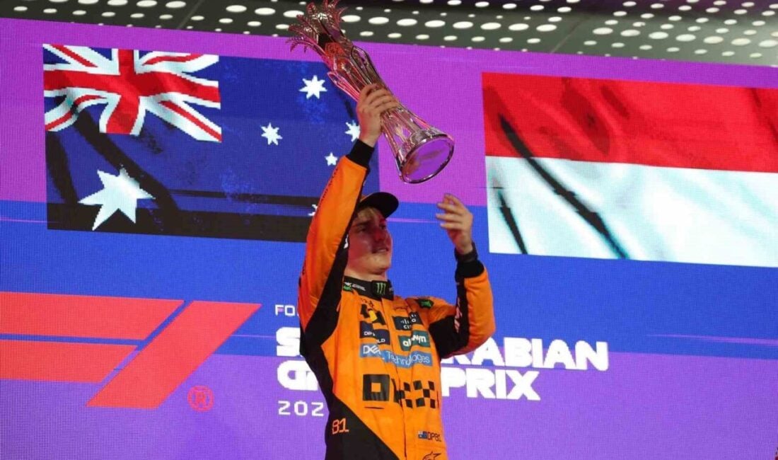 Formula 1 Suudi Arabistan Grand Prix'sini Oscar Piastri, McLaren takımıyla