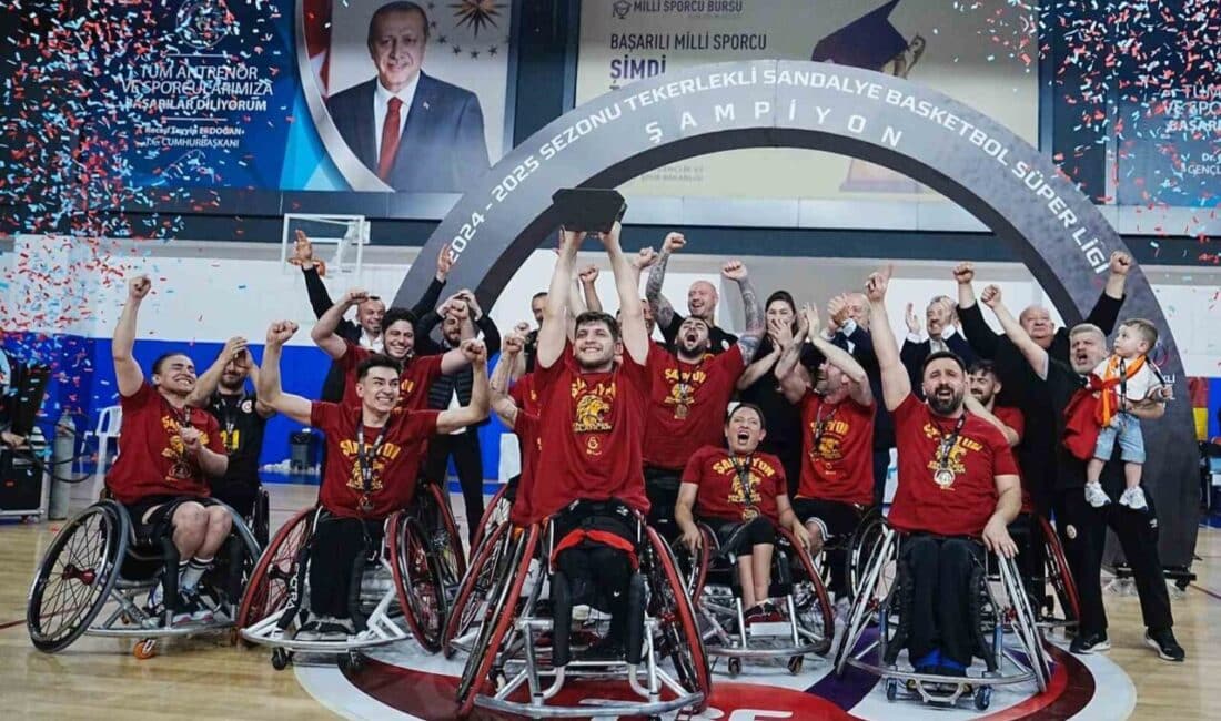 Galatasaray, Tekerlekli Sandalye Basketbol Süper Ligi final serisi 3. maçında