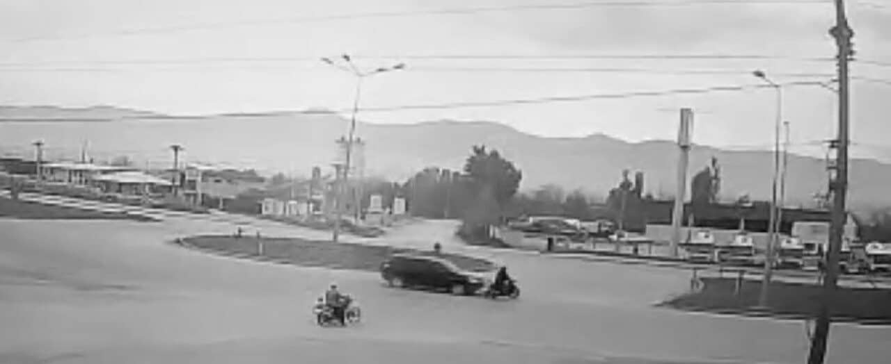 Tokat'ın Erbaa ilçesinde, A. K. yönetimindeki otomobil, motosiklet sürücüsü Murat